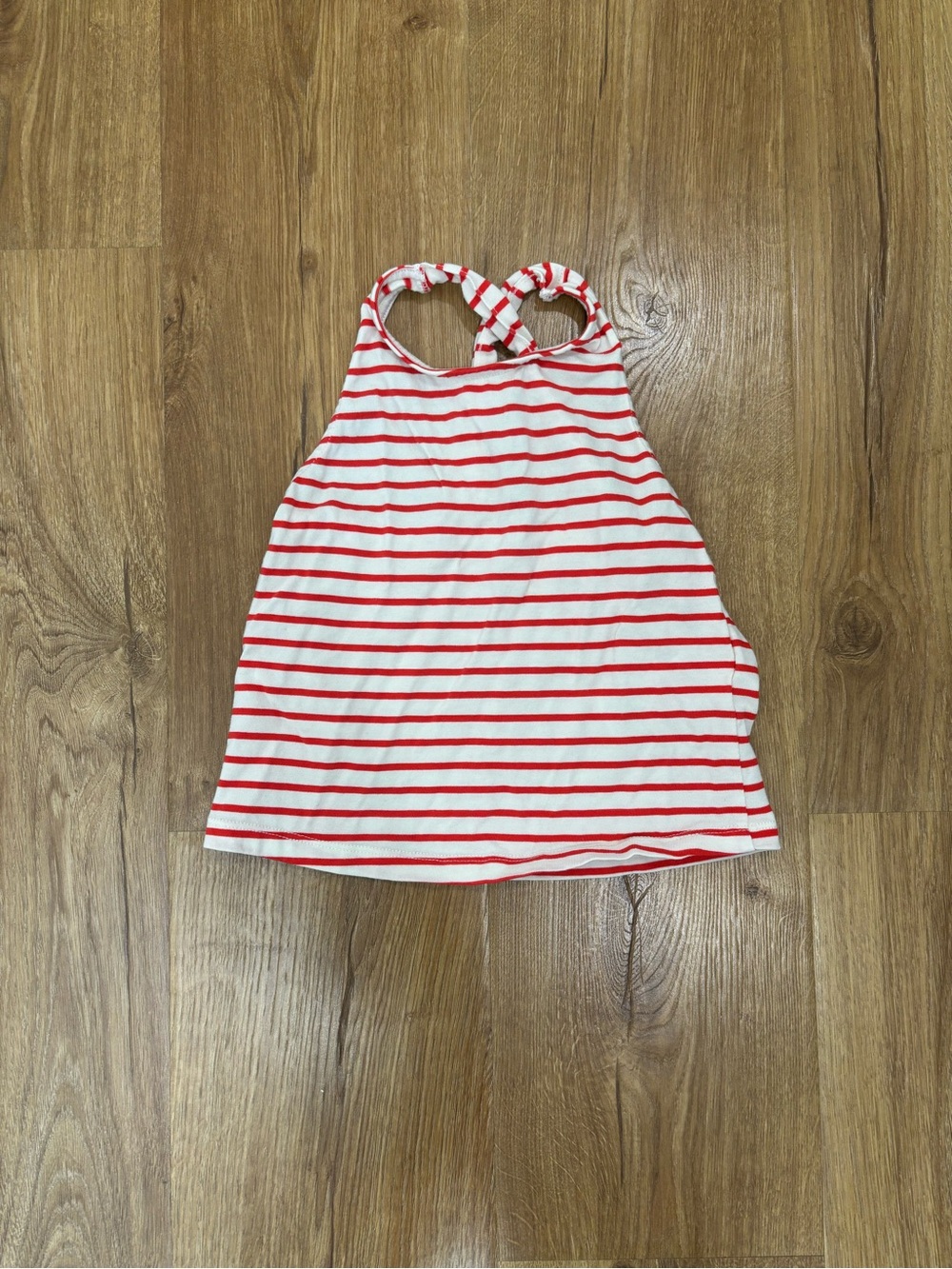 Boden Striped Cross Back Tank Top
